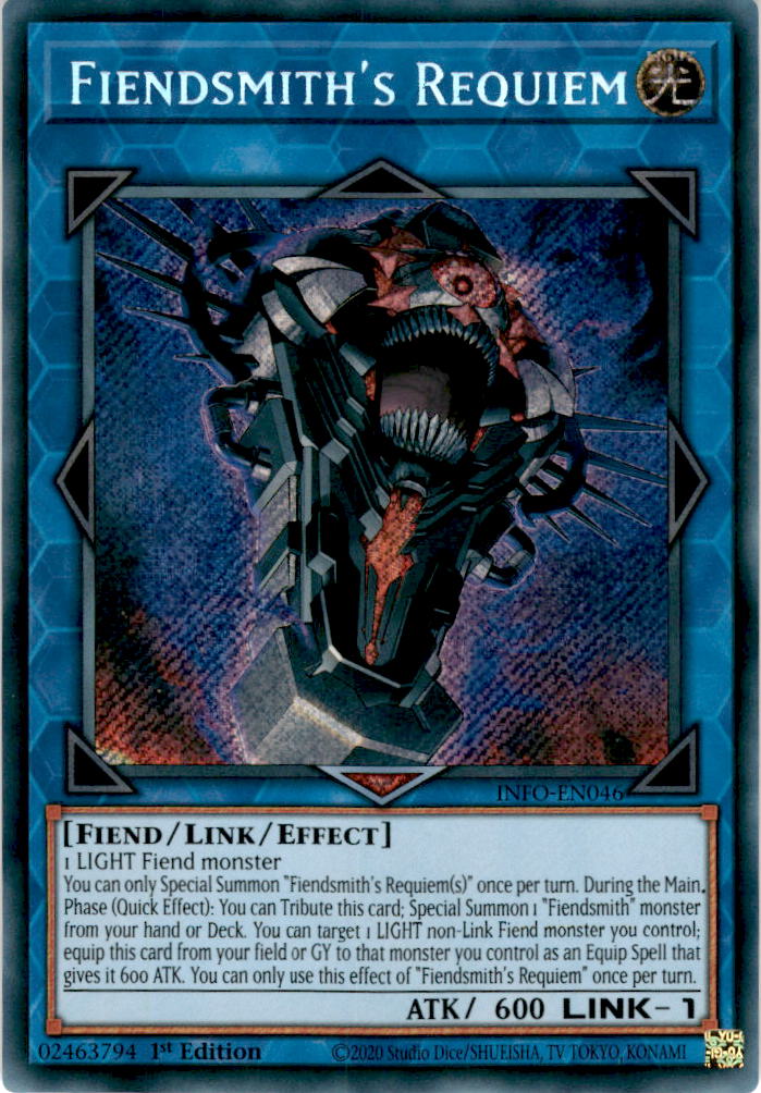 Fiendsmiths Requiem - INFO-EN046 - Secret Rare 1st Edition