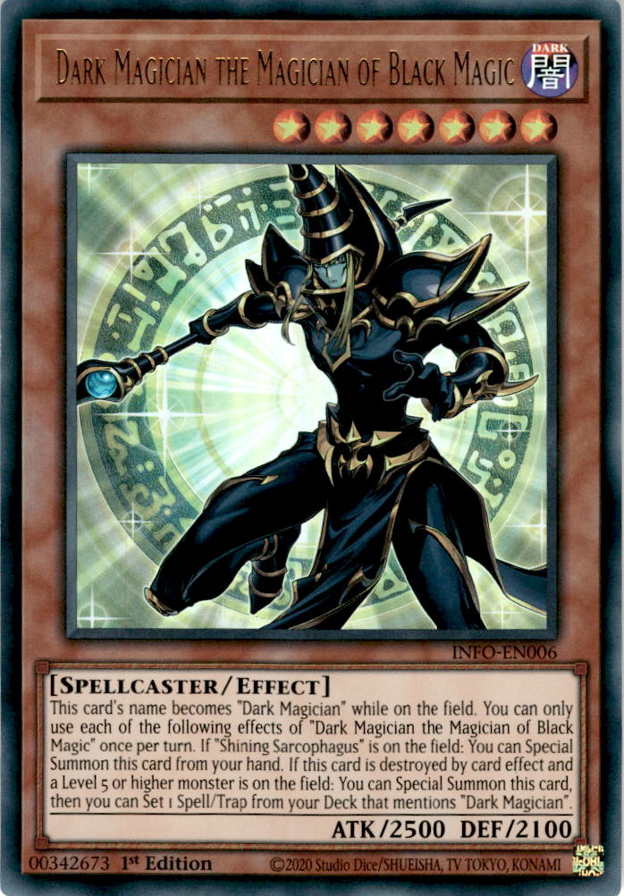Dark Magician the Magician of Black Magic - INFO-EN006 - Ultra