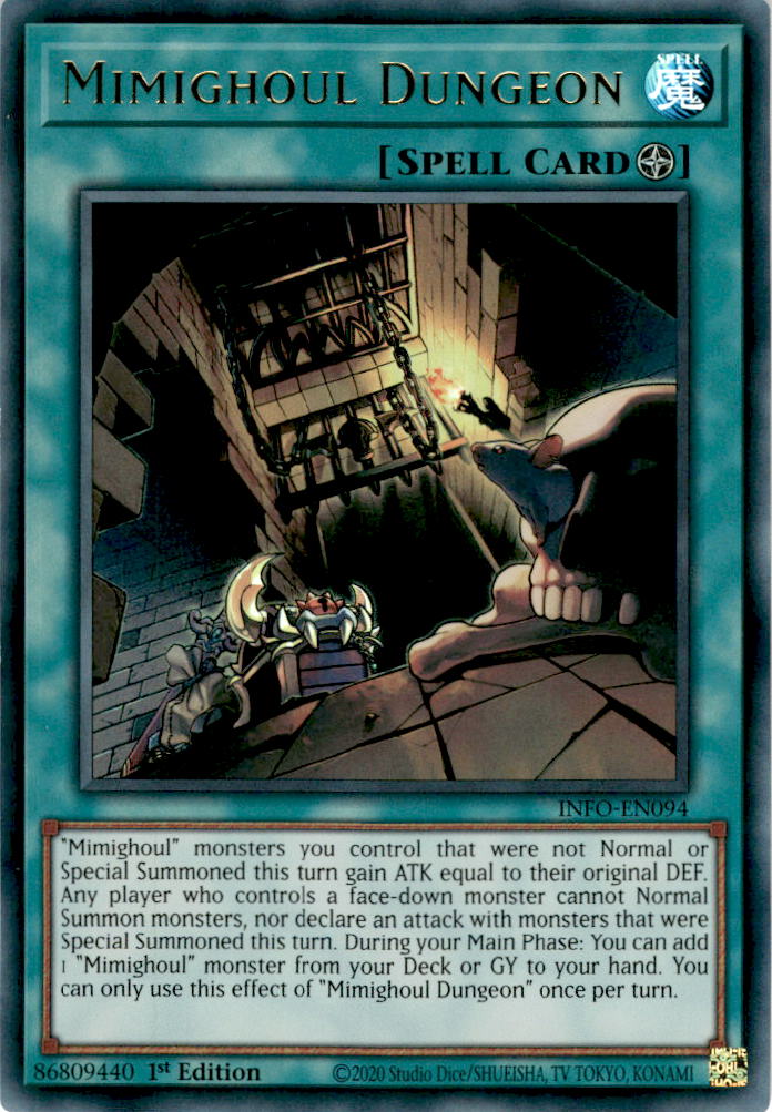 Mimighoul Dungeon - INFO-EN094 - Ultra Rare 1st Edition