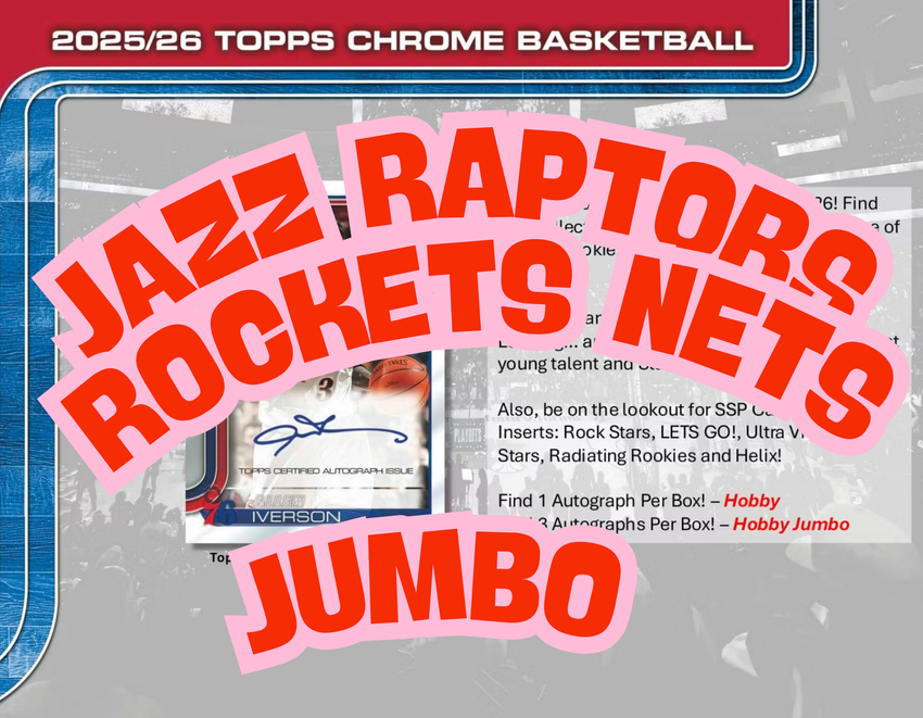 JUMBO CASE CHROME FILLER - Basketball 1 PACK Opening - #30891・Random Team  (Dec 24 12pm)