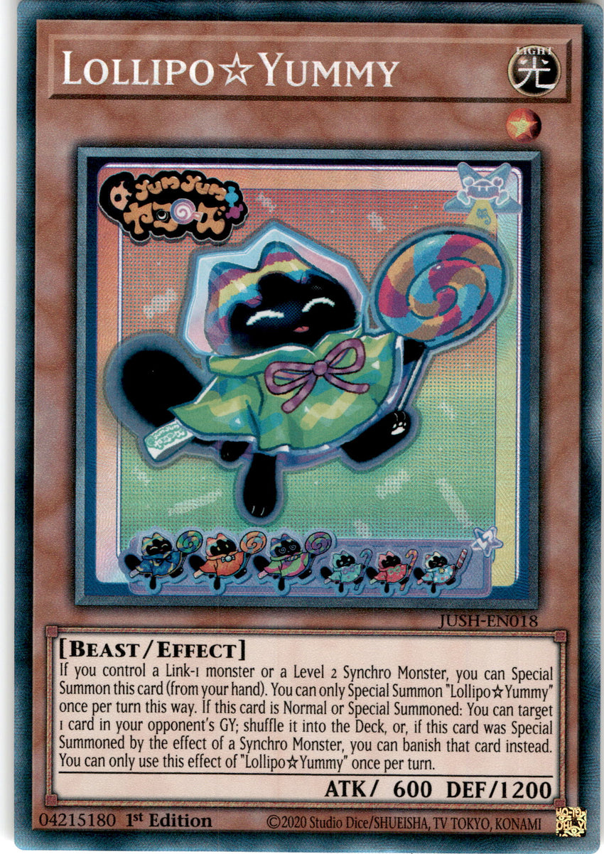 [COLLECTOR'S RARE] Lollipo★Yummy - JUSH-EN018 -  1st Edition