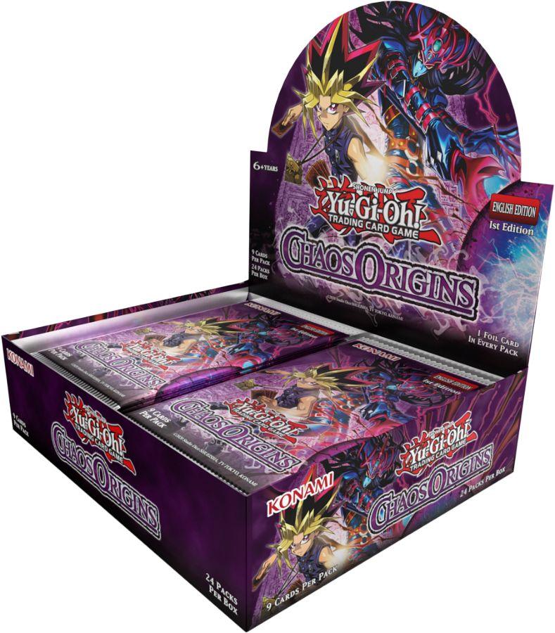 Yu-Gi-Oh! TCG Chaos Origins 1st Edition 12-Box Case (Pre Order)