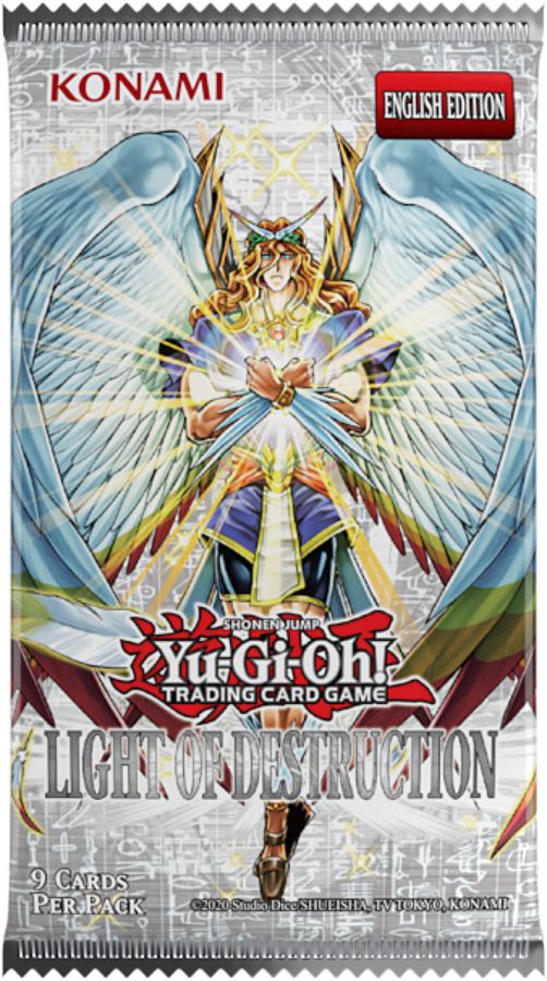 YU-GI-OH! TCG Light of Destruction Unlimited Reprint Booster Pack (Pre Order Aug 8)