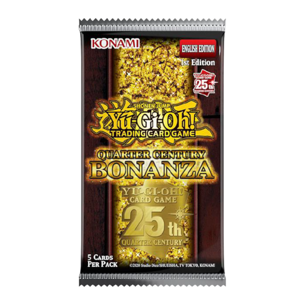 Yu-Gi-Oh! TCG Quarter Century Bonanza Booster 12-Box Case – Cherry 