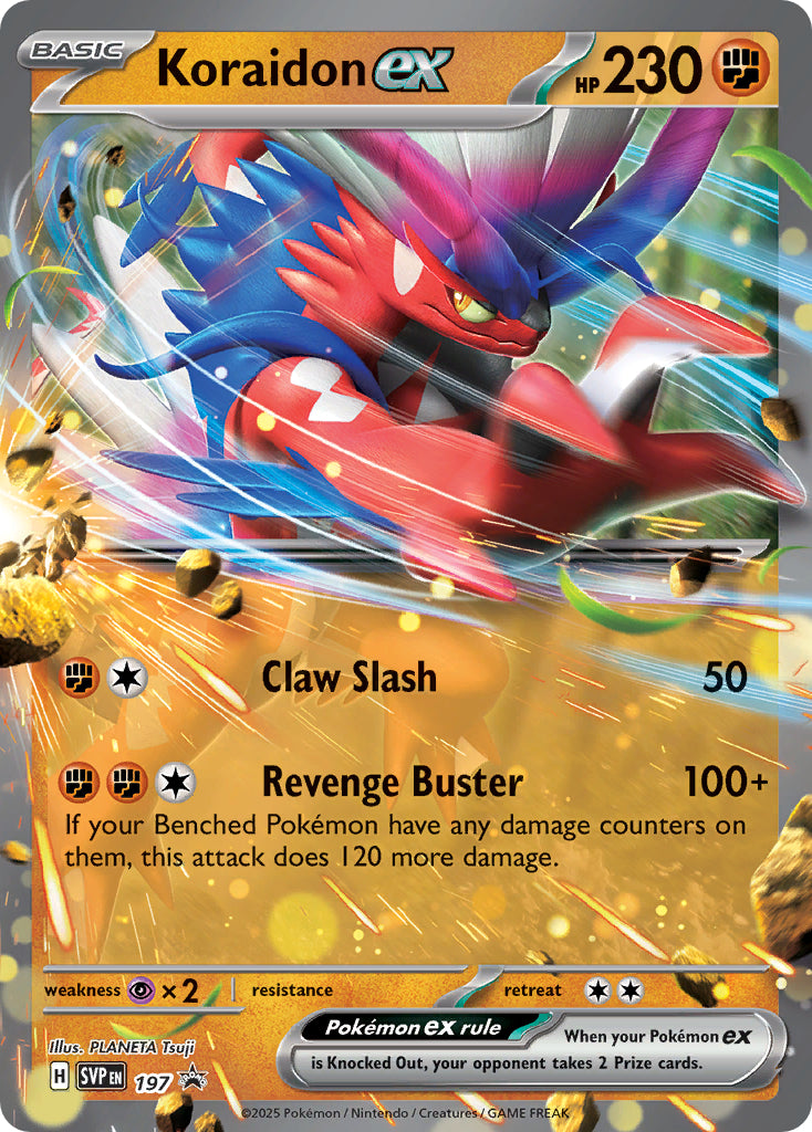 Koraidon ex - SVP 197 - Pokemon SV Scarlet & Violet Promo