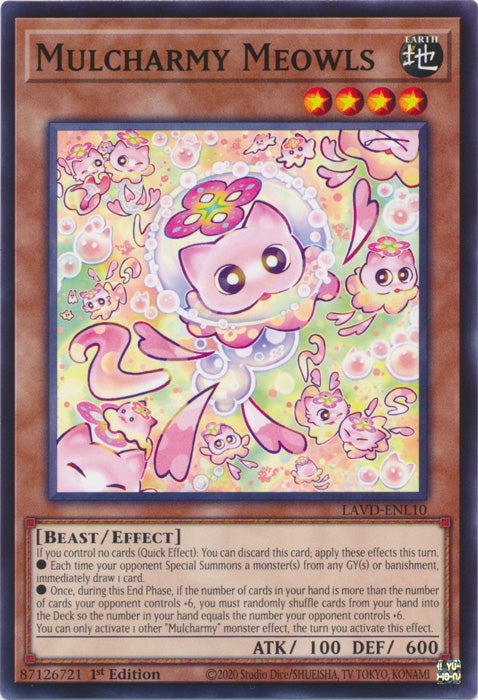 Mulcharmy Meowls - (LAVD-ENL10) - Common 1st Edition