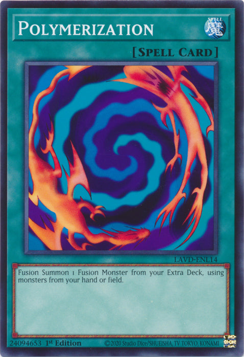 PLAYSET (3) 3x Polymerization - (LAVD-ENL14) - Common 1st Edition