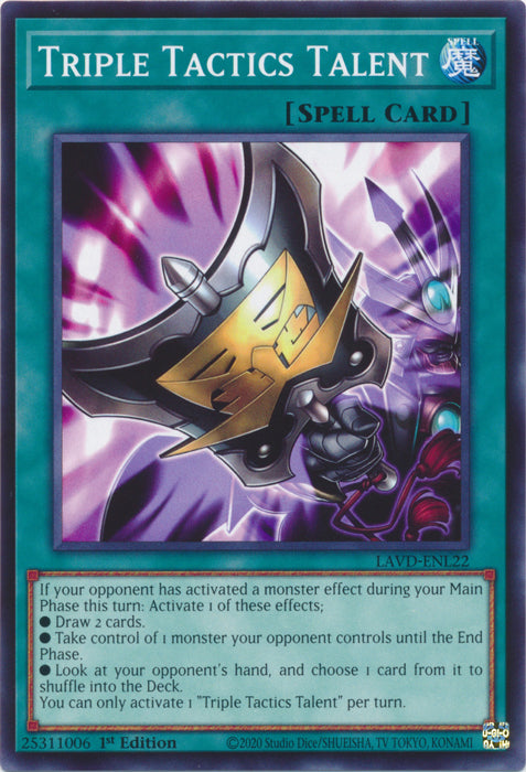 Triple Tactics Talent (LAVD-ENL22) - (LAVD-ENL22) - Common 1st Edition