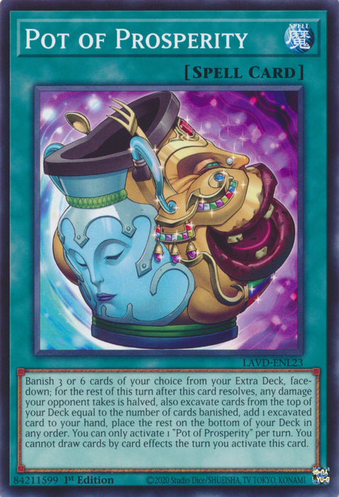 Pot of Prosperity - (LAVD-ENL23) - Common 1st Edition
