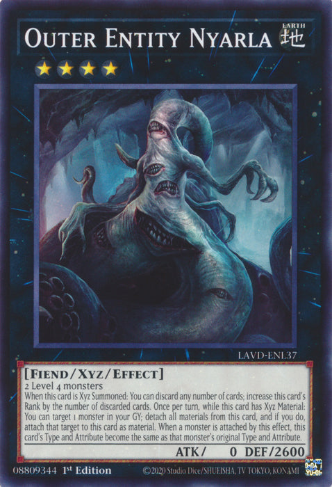 PLAYSET (3) 3x Outer Entity Nyarla - (LAVD-ENL37) - Common 1st Edition