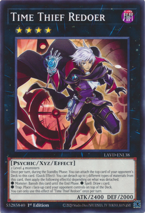 PLAYSET (3) 3x Time Thief Redoer - (LAVD-ENL38) - Common 1st Edition