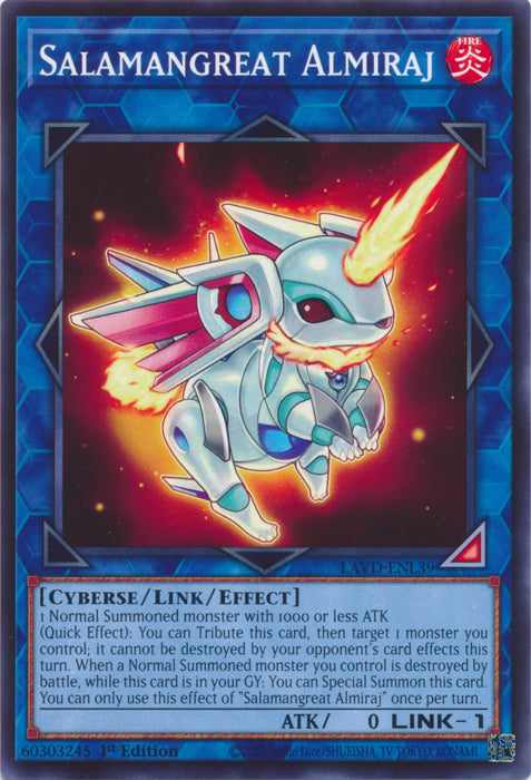 PLAYSET (3) 3x Salamangreat Almiraj - (LAVD-ENL39) - Common 1st Edition