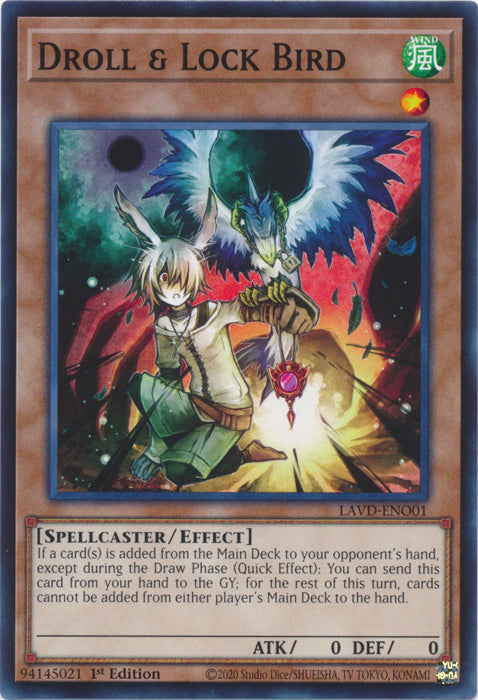 Droll & Lock Bird (LAVD-ENO01) - (LAVD-ENO01) - Common 1st Edition