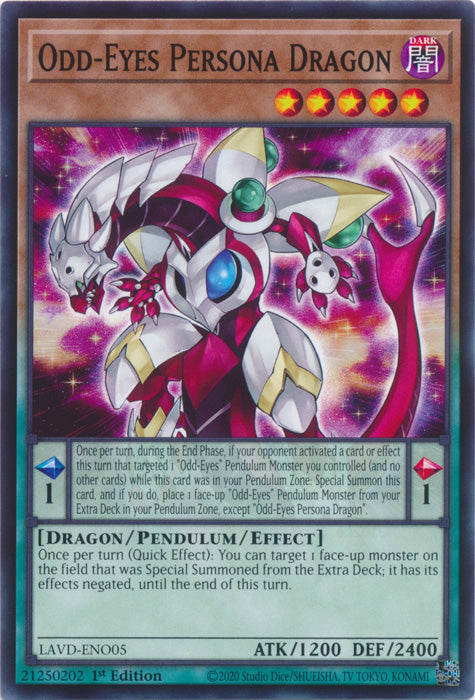 Odd-Eyes Persona Dragon - (LAVD-ENO05) - Common 1st Edition