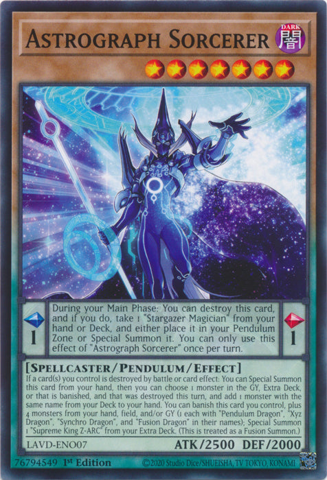 Astrograph Sorcerer - (LAVD-ENO07) - Common 1st Edition