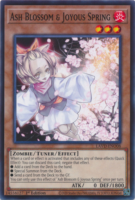 Ash Blossom & Joyous Spring (LAVD-ENO08) - (LAVD-ENO08) - Common 1st Edition