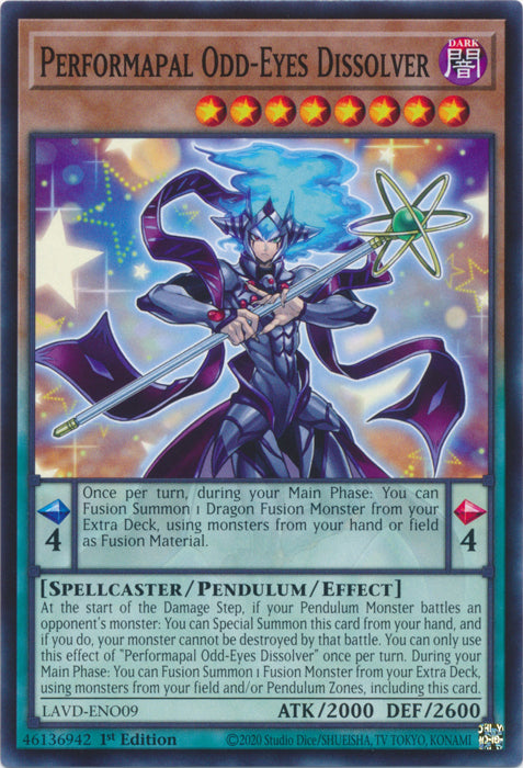 Performapal Odd-Eyes Dissolver - (LAVD-ENO09) - Common 1st Edition
