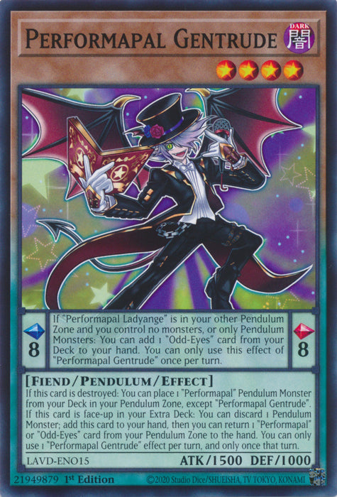Performapal Gentrude - (LAVD-ENO15) - Common 1st Edition