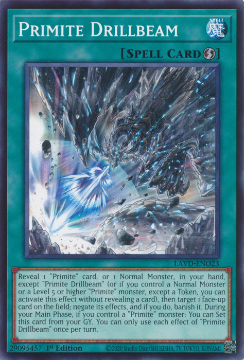Primite Drillbeam - (LAVD-ENO23) - Common 1st Edition