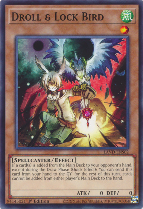 Droll & Lock Bird (LAVD-ENS02) - (LAVD-ENS02) - Common 1st Edition