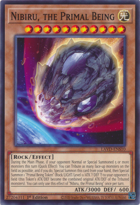 Nibiru, the Primal Being - (LAVD-ENS10) - Common 1st Edition