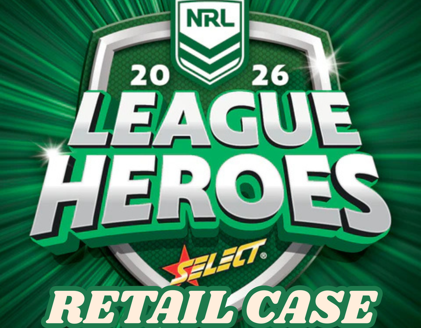 2026 Select NRL League Heroes Retail 12 Box Case Opening - #31591・Random Team (Feb 26 4pm)