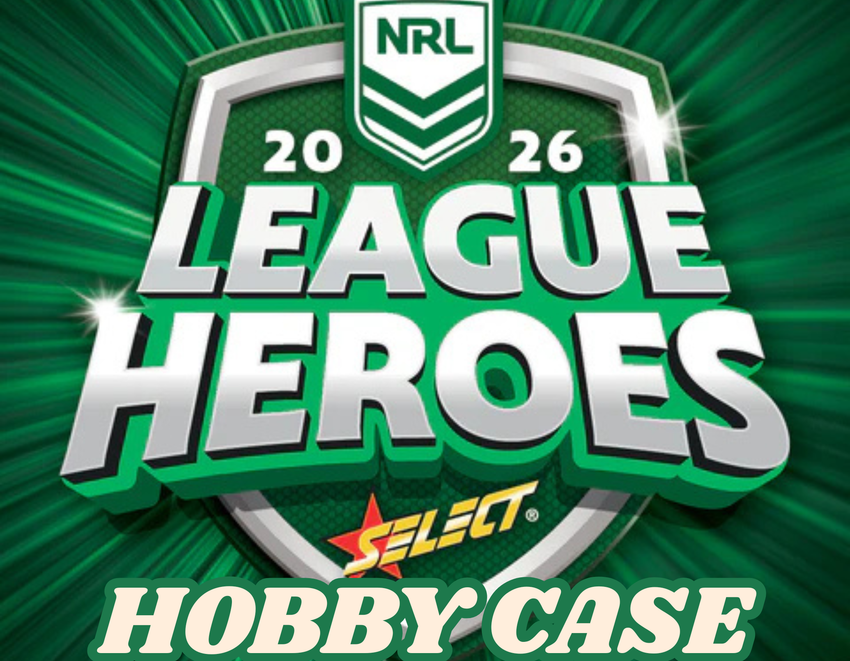 2026 Select NRL League Heroes Hobby 12 Box Case Opening - #31797・Team Based (Mar 25 4pm)