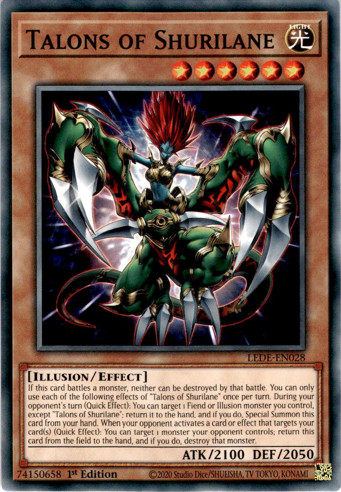 Talons of Shurilane - LEDE-EN028 - Common 1st Edition