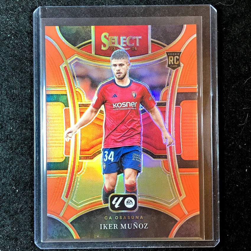2023-24 Select La Liga IKER MUNOZ Mezzanine Rookie Orange 19/49 #123