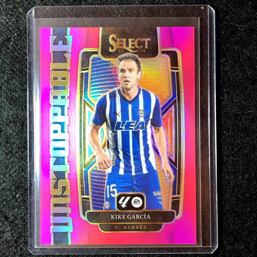 2023-24 Select La Liga KIKE GARCIA Unstoppable Pink 7/25