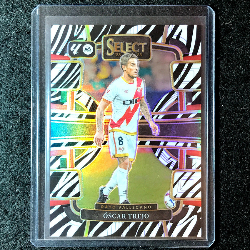 2023-24 Select La Liga OSCAR TREJO Terrace Zebra 2/25 #49