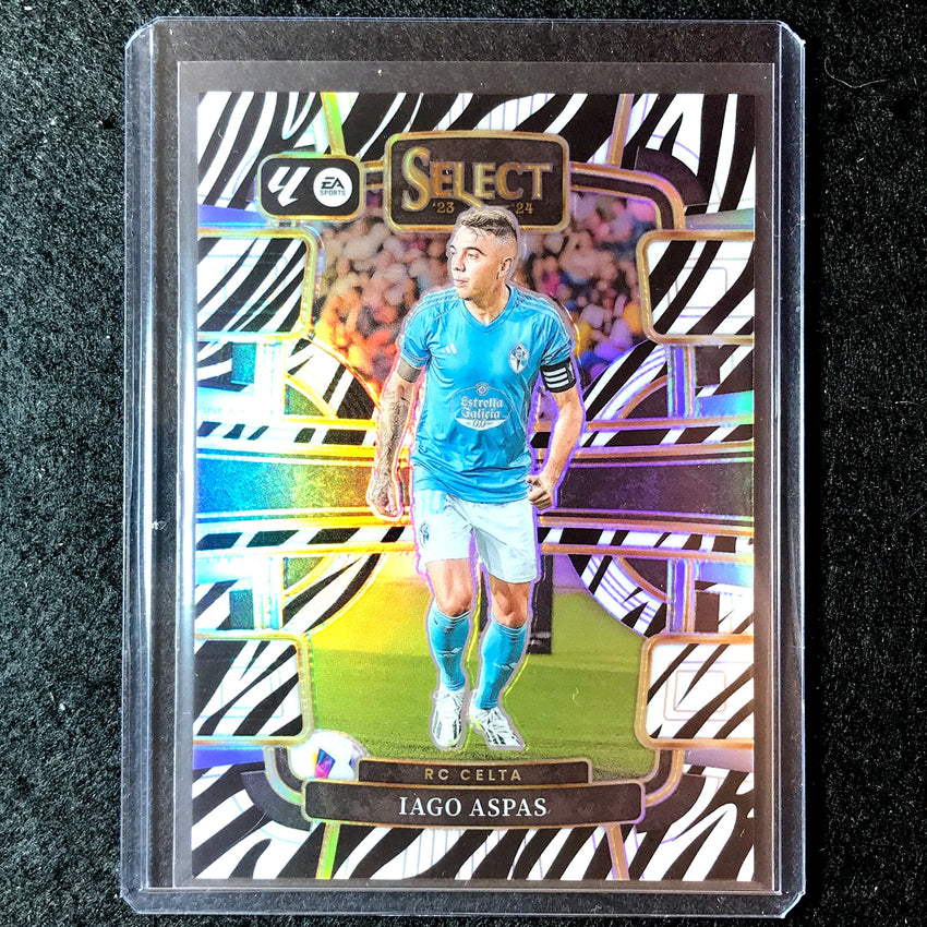 2023-24 Select La Liga IAGO ASPAS Terrace Zebra 3/25 #52