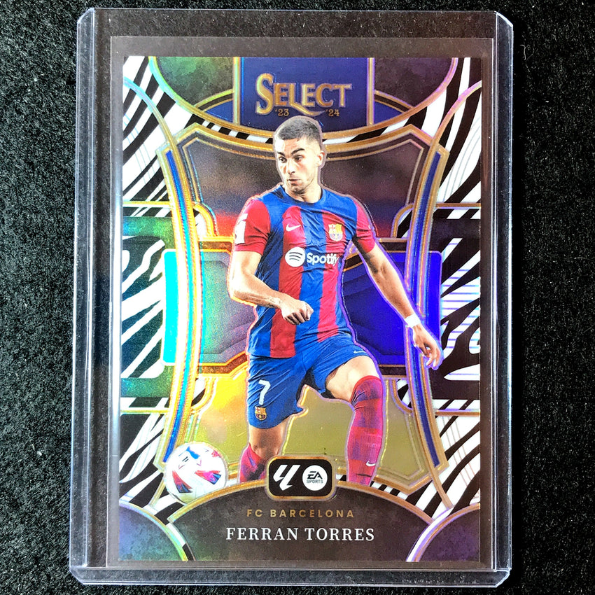 2023-24 Select La Liga FERRAN TORRES Mezzanine Zebra 7/25 #138