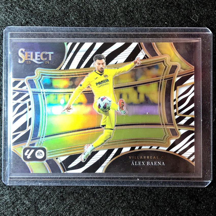 2023-24 Select La Liga ALEX BAENA Field Level Zebra 18/25 #225