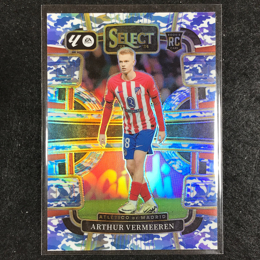 2023-24 Select La Liga ARTHUR VERMEEREN Terrace Rookie Winter Camo 55/99 #7