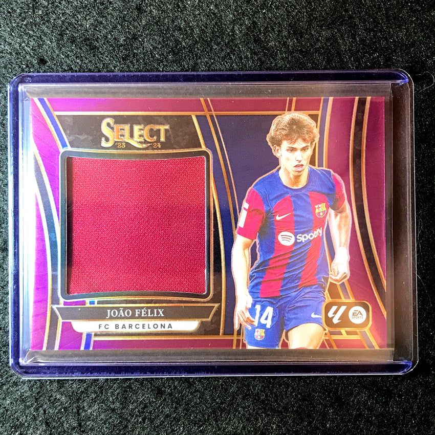 2023-24 Select La Liga JOAO FELIX Jumbo Swatches Jersey Relic Purple 41/49