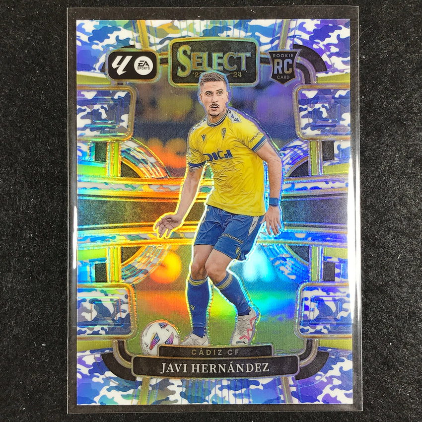 2023-24 Select La Liga JAVI HERNANDEZ Terrace Rookie Winter Camo 8/99 #16