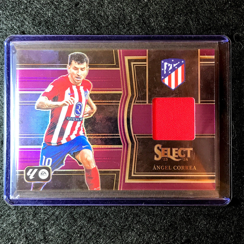 2023-24 Select La Liga ANGEL CORREA Select Memorabilia Jersey Relic Purple 39/49