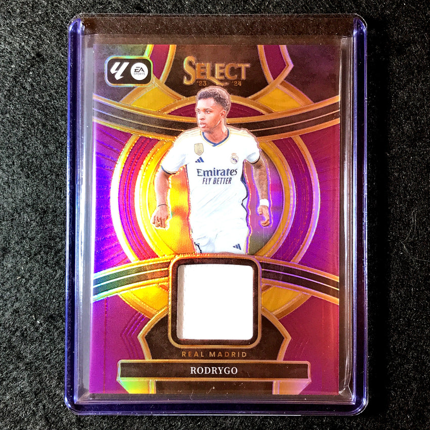 2023-24 Select La Liga RODRYGO Select Swatches Jersey Relic Purple 45/49