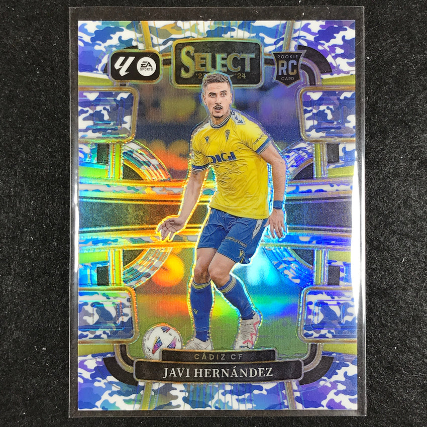 2023-24 Select La Liga JAVI HERNANDEZ Terrace Rookie Winter Camo 83/99 #16