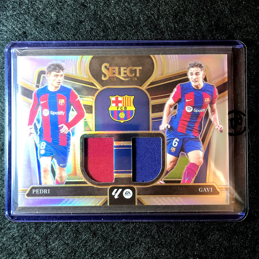 2023-24 Select La Liga PEDRI GAVI Dual Swatches Jersey Relic #PG (B)