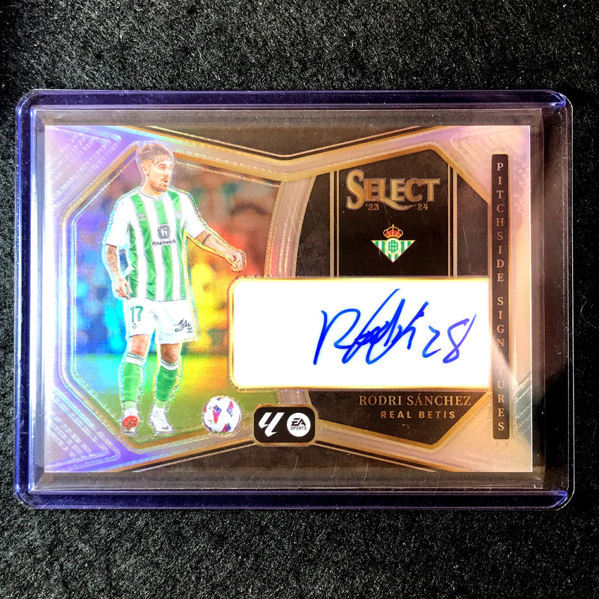 2023-24 Select La Liga RODRI SANCHEZ Pitchside Signatures Auto #RS