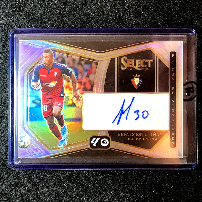 2023-24 Select La Liga PERVIS ESTUPINAN Pitchside Signatures Auto #PE (B)