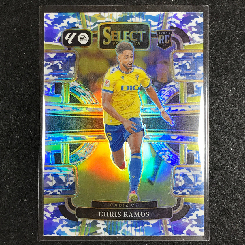 2023-24 Select La Liga CHRIS RAMOS Terrace Rookie Winter Camo 78/99 #18