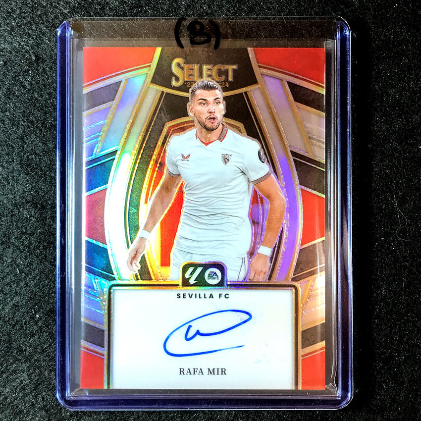 2023-24 Select La Liga RAFA MIR Select Signatures Auto #RM (B)