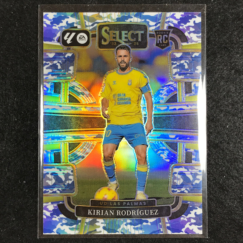 2023-24 Select La Liga KIRIAN RODRIGUEZ Terrace Rookie Winter Camo 35/99 #86
