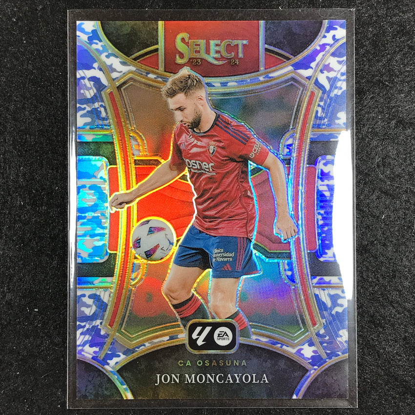 2023-24 Select La Liga JON MONCAYOLA Mezzanine Winter Camo 51/99 #122