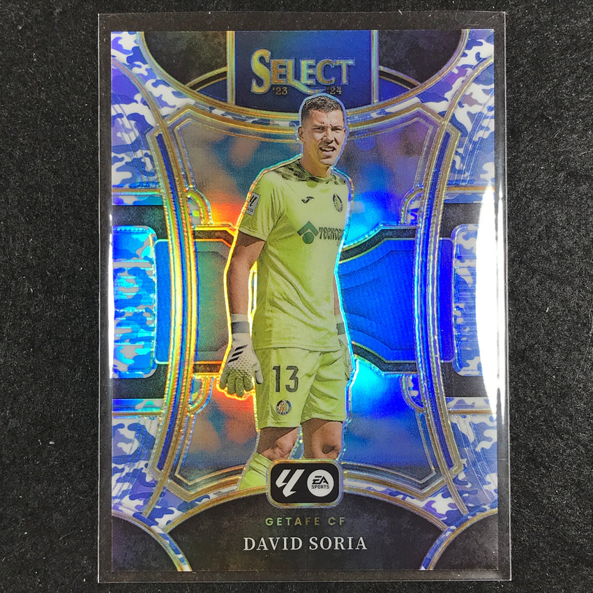 2023-24 Select La Liga DAVID SORIA Mezzanine Winter Camo 32/99 #142