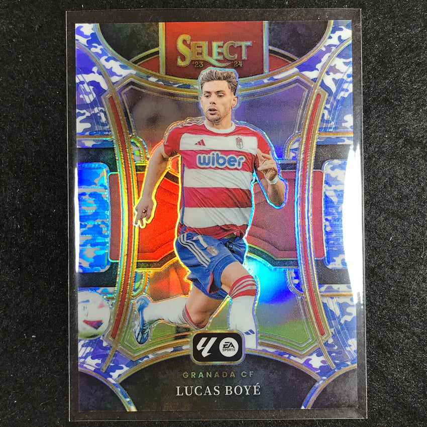 2023-24 Select La Liga LUCAS BOYE Mezzanine Winter Camo 8/99 #150