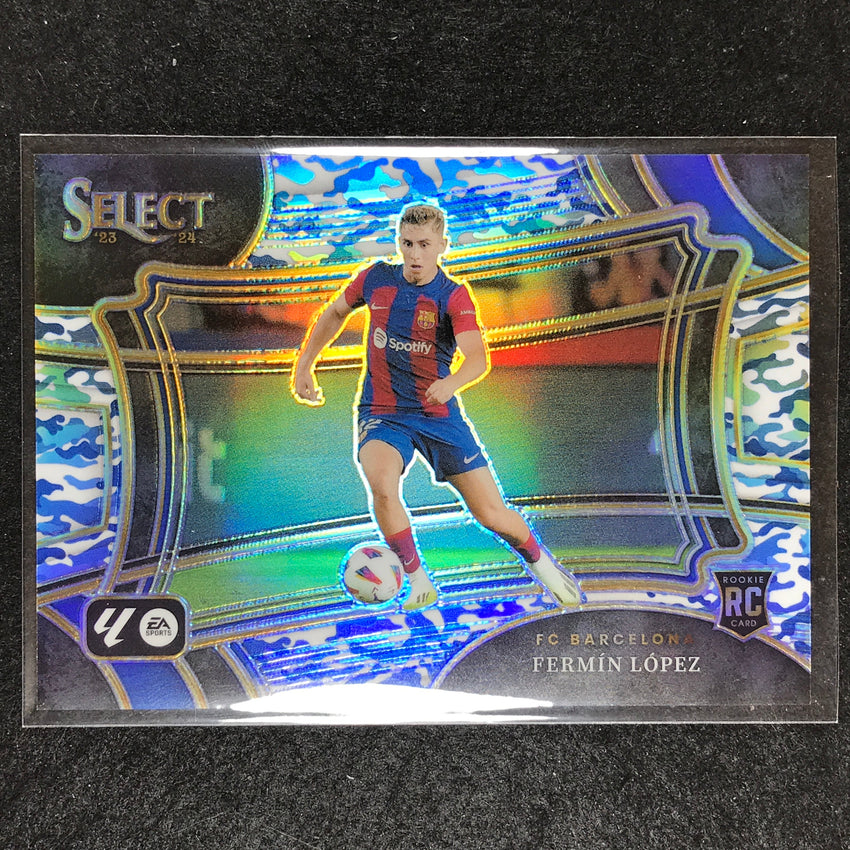 2023-24 Select La Liga FERMIN LOPEZ Field Level Rookie Winter Camo 57/99 #220